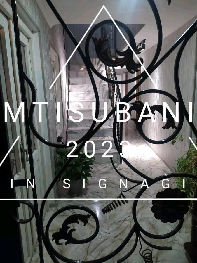 Guest House Mtisubani ซิคนาคี ภายนอก รูปภาพ